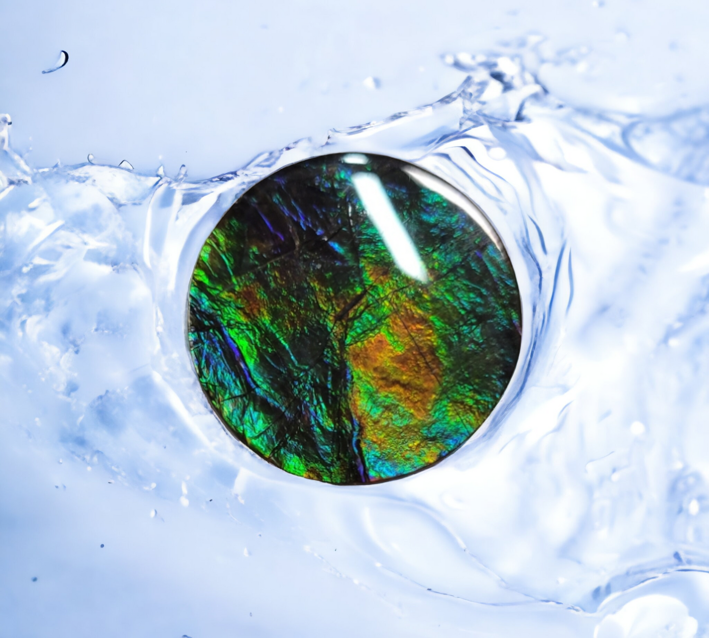 Ammolite Stone : MIS00655