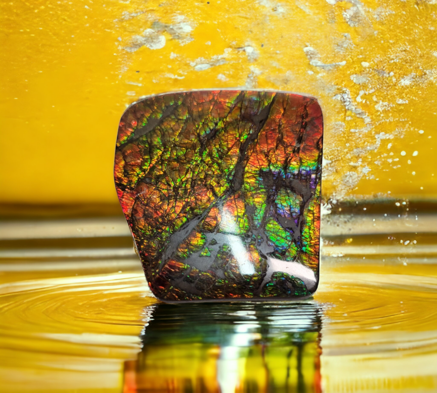Ammolite Stone : MIS00616 (Dragon Skin)
