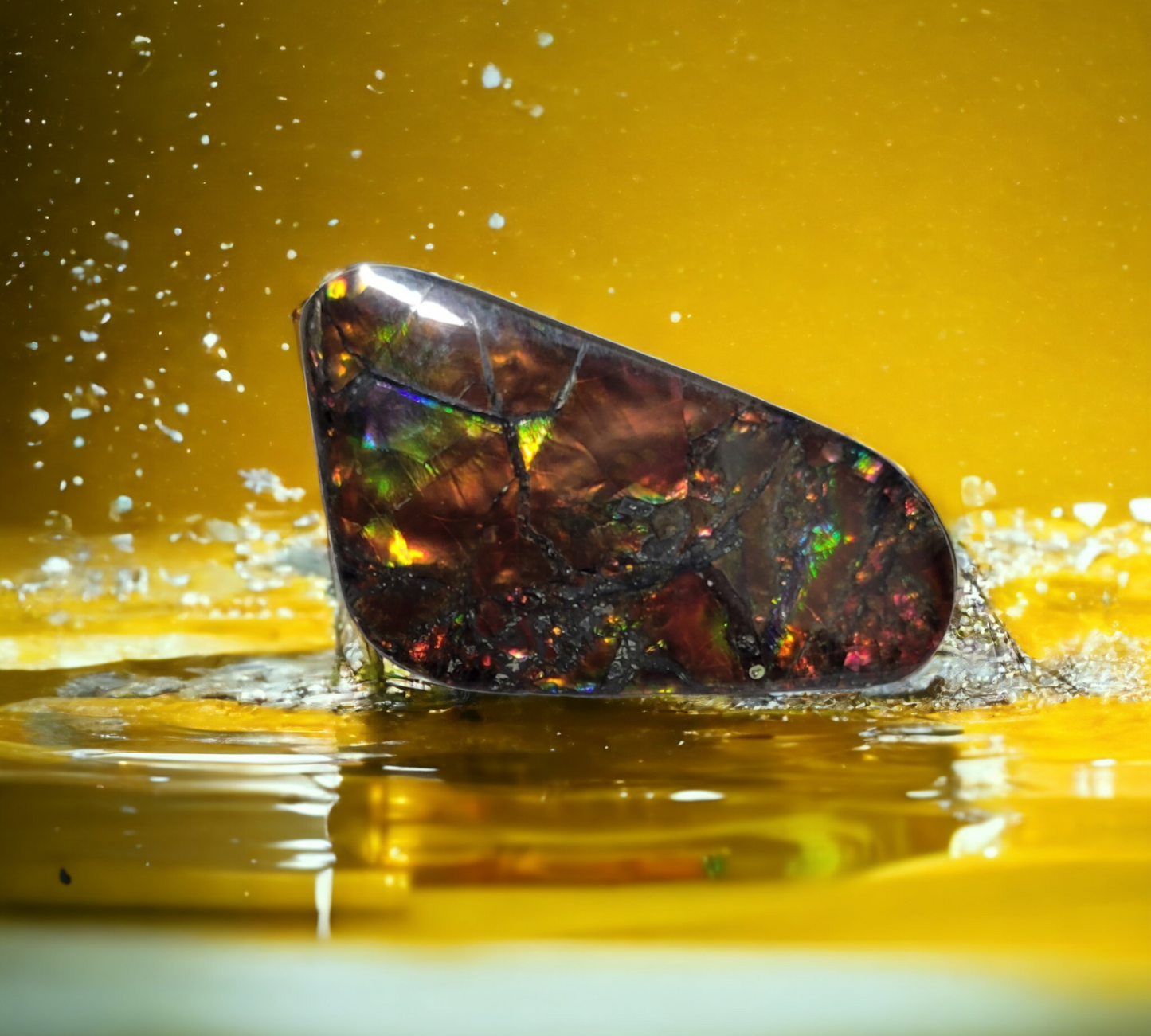 Ammolite Stone : MIS00313