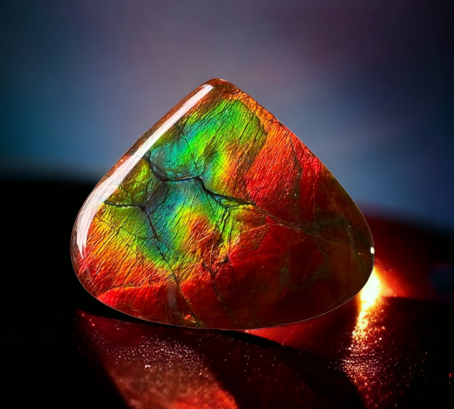 Ammolite Stone : MIS00708 (M)