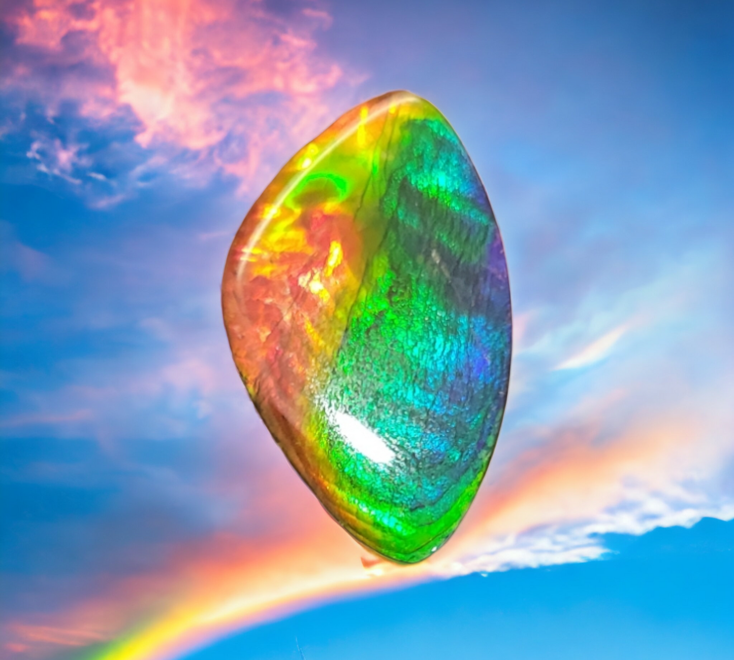 Ammolite Stone : MIS00648 (M)